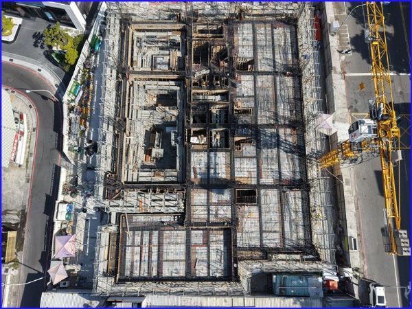 協勝發建設新民段-1F頂板&牆柱配管工程